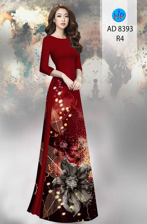 Vải Áo Dài Hoa Cúc Thiết Kế 2021 AD 8393 44 Vải Áo Dài Hoa Cúc Thiết Kế 2021 AD 8393