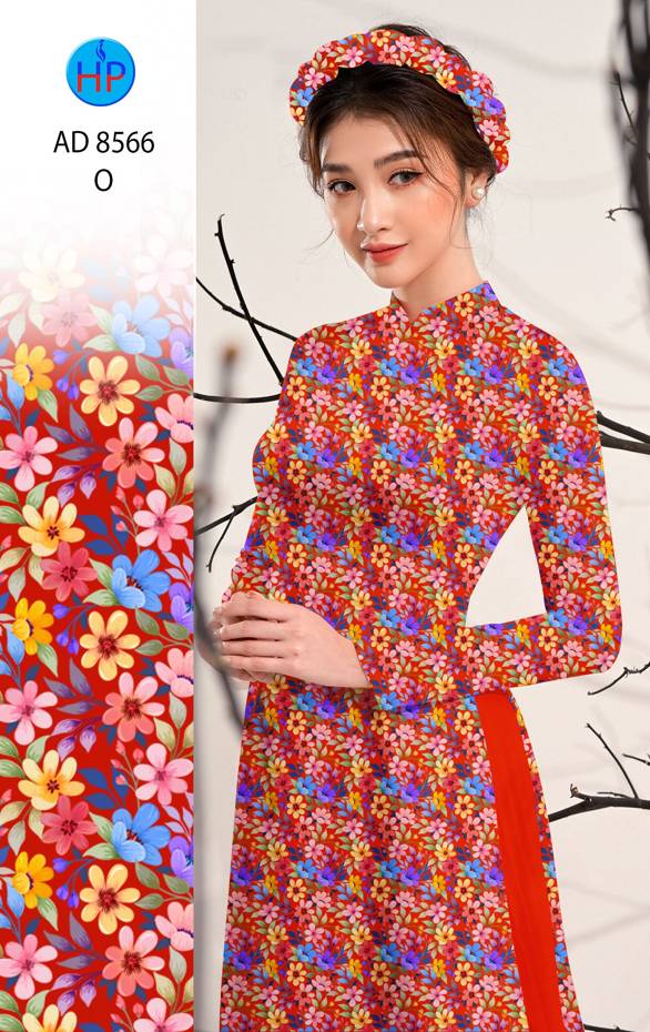 Vải Áo Dài Hoa Nhí Thiết Kế 2021 AD 8566 51 Vải Áo Dài Hoa Nhí Thiết Kế 2021 AD 8566