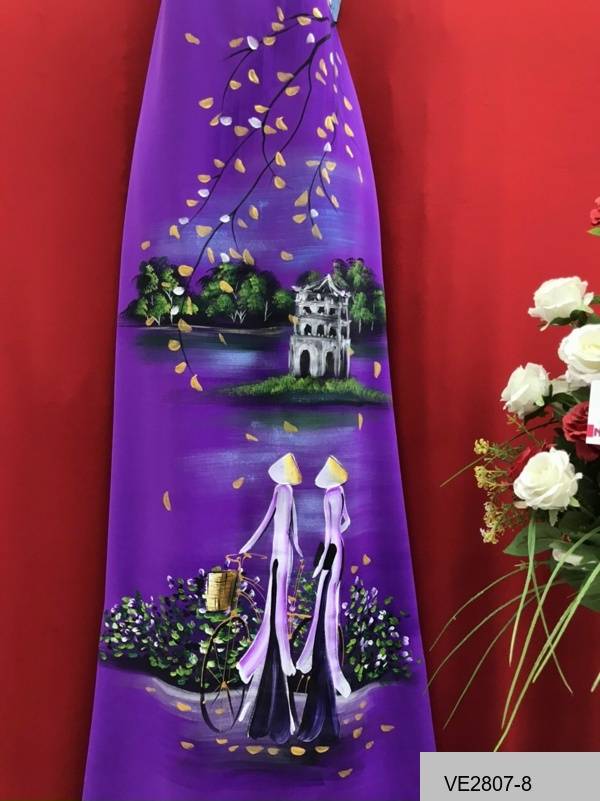 Vải Áo Dài Thái Tuấn Vẽ Phong Cảnh Mới Ra AD VE2807_7 6 Vải Áo Dài Thái Tuấn Vẽ Phong Cảnh Mới Ra AD VE2807_7