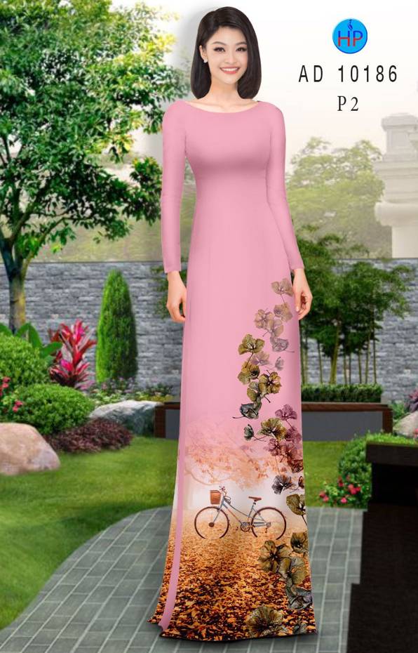 Vải Áo Dài Phong Cảnh Thiết Kế 2021 AD 10186 42 Vải Áo Dài Phong Cảnh Thiết Kế 2021 AD 10186