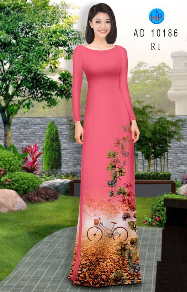 Vải Áo Dài Phong Cảnh Thiết Kế 2021 AD 10186 44 Vải Áo Dài Phong Cảnh Thiết Kế 2021 AD 10186