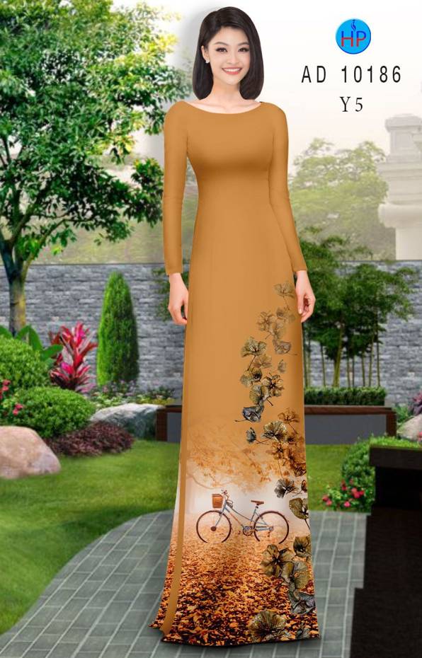 Vải Áo Dài Phong Cảnh Thiết Kế 2021 AD 10186 48 Vải Áo Dài Phong Cảnh Thiết Kế 2021 AD 10186