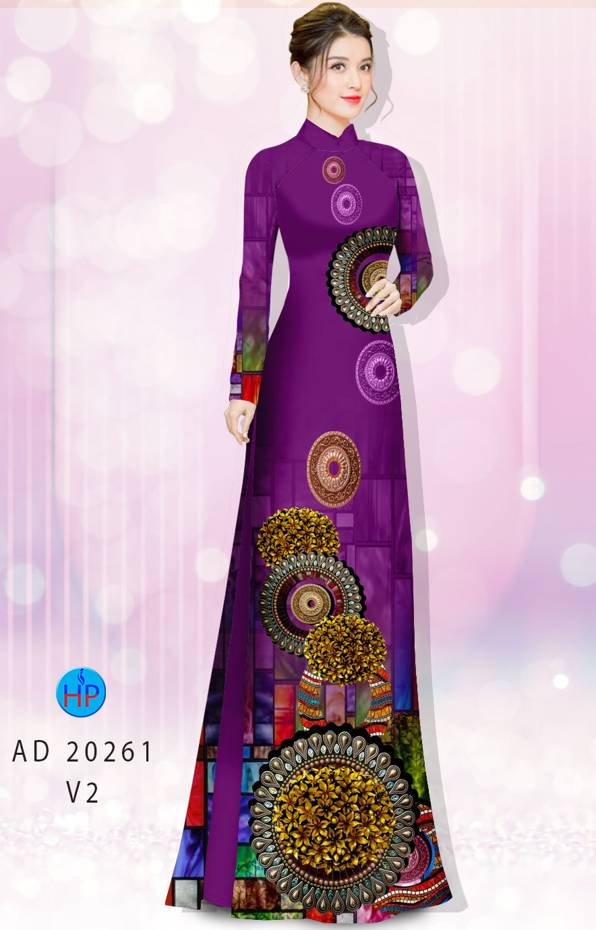 Vải Áo Dài Hoa Văn Kiểu Mới AD 20261