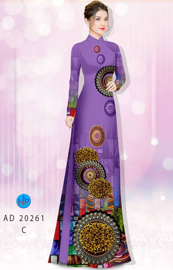 Vải Áo Dài Hoa Văn Kiểu Mới AD 20261