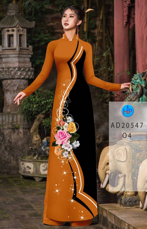 Vải Áo Dài Hoa Hồng Thiết Kế 2021 AD 20547 38 Vải Áo Dài Hoa Hồng Thiết Kế 2021 AD 20547
