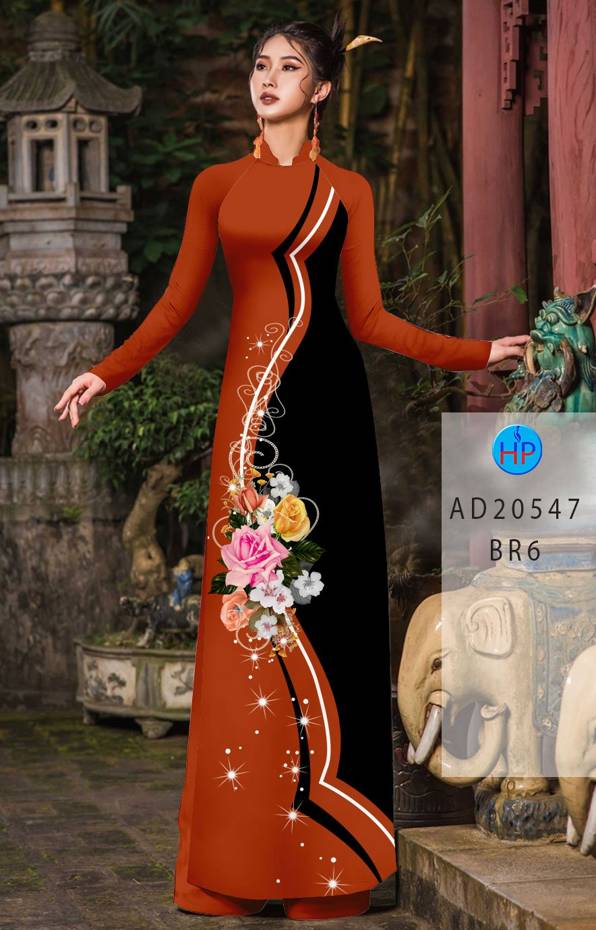 Vải Áo Dài Hoa Hồng Thiết Kế 2021 AD 20547 41 Vải Áo Dài Hoa Hồng Thiết Kế 2021 AD 20547