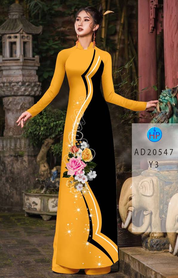 Vải Áo Dài Hoa Hồng Thiết Kế 2021 AD 20547 47 Vải Áo Dài Hoa Hồng Thiết Kế 2021 AD 20547