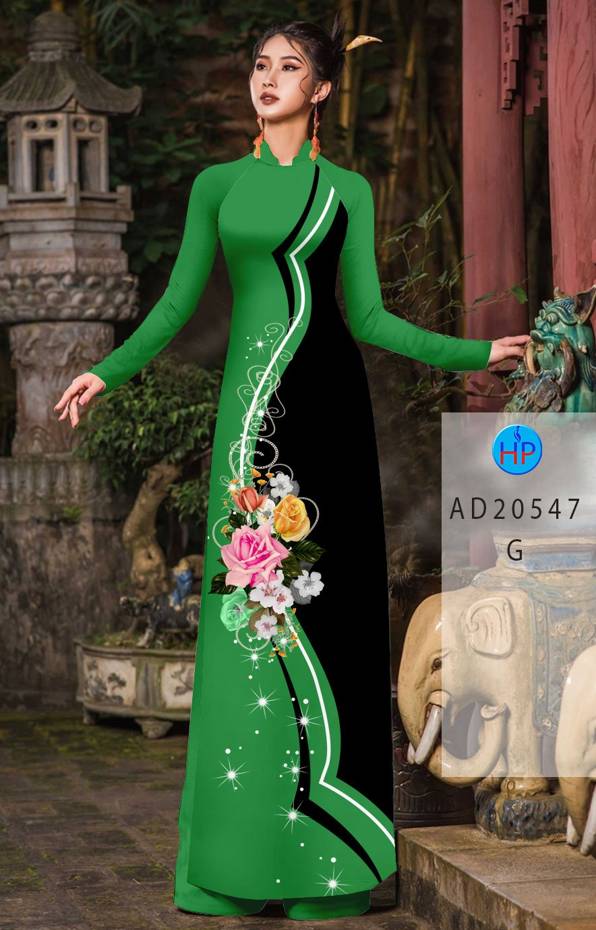 Vải Áo Dài Hoa Hồng Thiết Kế 2021 AD 20547 50 Vải Áo Dài Hoa Hồng Thiết Kế 2021 AD 20547