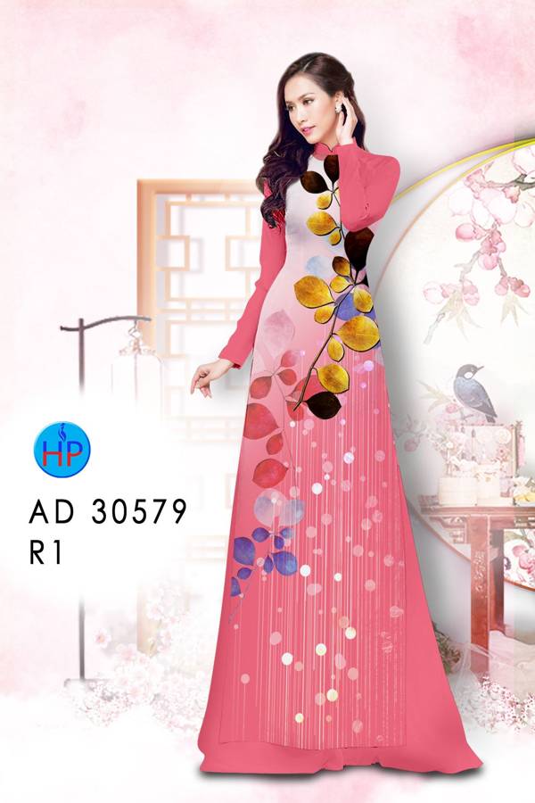 Vải Áo Dài Hoa In 3D Vừa Ra AD 30579 38 Vải Áo Dài Hoa In 3D Vừa Ra  AD 30579