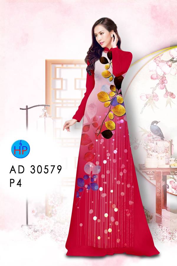 Vải Áo Dài Hoa In 3D Vừa Ra AD 30579 40 Vải Áo Dài Hoa In 3D Vừa Ra  AD 30579