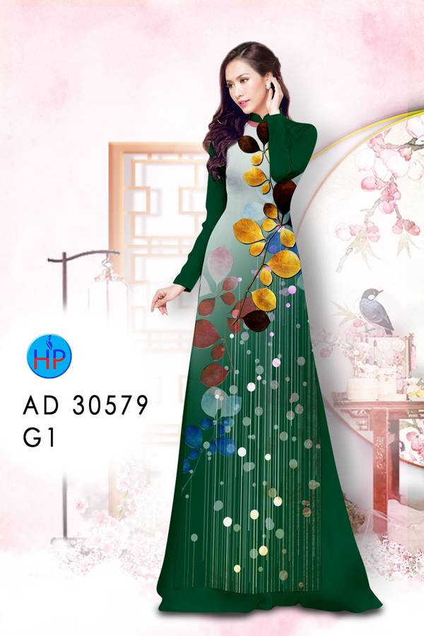 Vải Áo Dài Hoa In 3D Vừa Ra AD 30579 42 Vải Áo Dài Hoa In 3D Vừa Ra  AD 30579