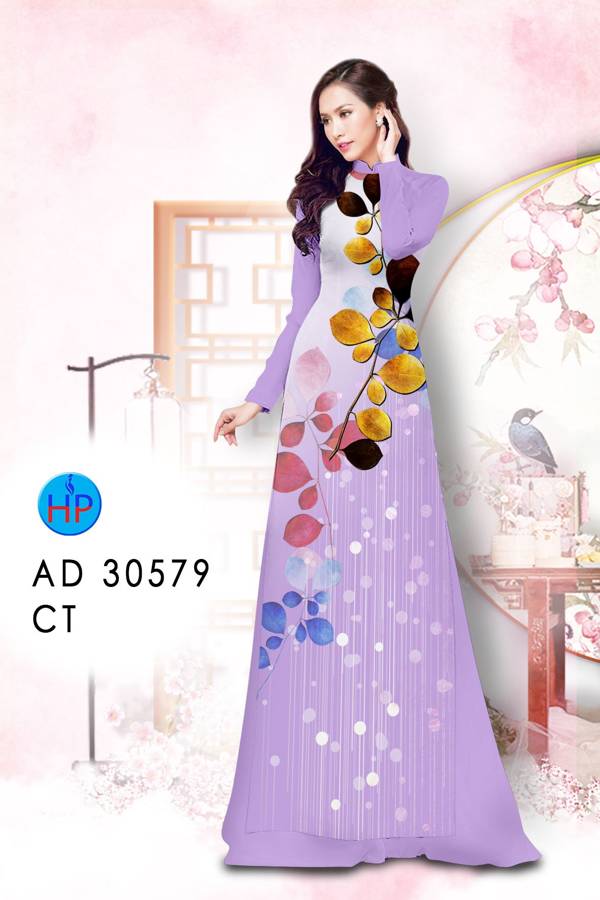 Vải Áo Dài Hoa In 3D Vừa Ra AD 30579 48 Vải Áo Dài Hoa In 3D Vừa Ra  AD 30579