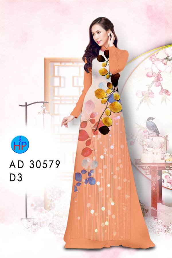 Vải Áo Dài Hoa In 3D Vừa Ra AD 30579 46 Vải Áo Dài Hoa In 3D Vừa Ra  AD 30579
