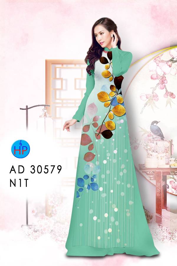 Vải Áo Dài Hoa In 3D Vừa Ra AD 30579 49 Vải Áo Dài Hoa In 3D Vừa Ra  AD 30579