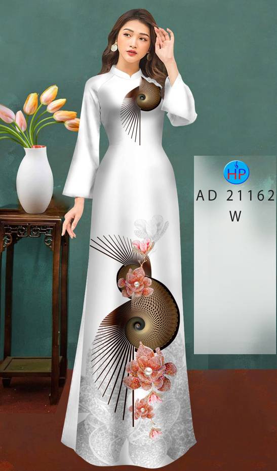 Vải Áo Dài Hoa In 3D Vừa Ra AD 21162 43 Vải Áo Dài Hoa In 3D Vừa Ra  AD 21162