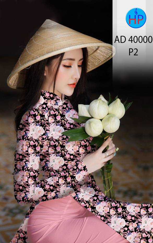 Vải Áo Dài Hoa Đều Thiết Kế 2021 AD 400000
