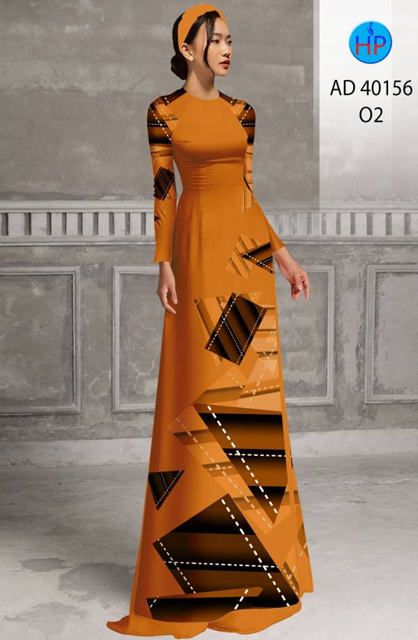 Vải Áo Dài Hoa Văn Kiểu Mới AD 40156 37 Vải Áo Dài Hoa Văn Kiểu Mới AD 40156