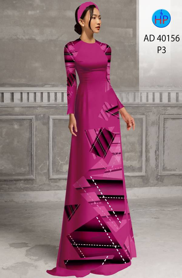 Vải Áo Dài Hoa Văn Kiểu Mới AD 40156 39 Vải Áo Dài Hoa Văn Kiểu Mới AD 40156