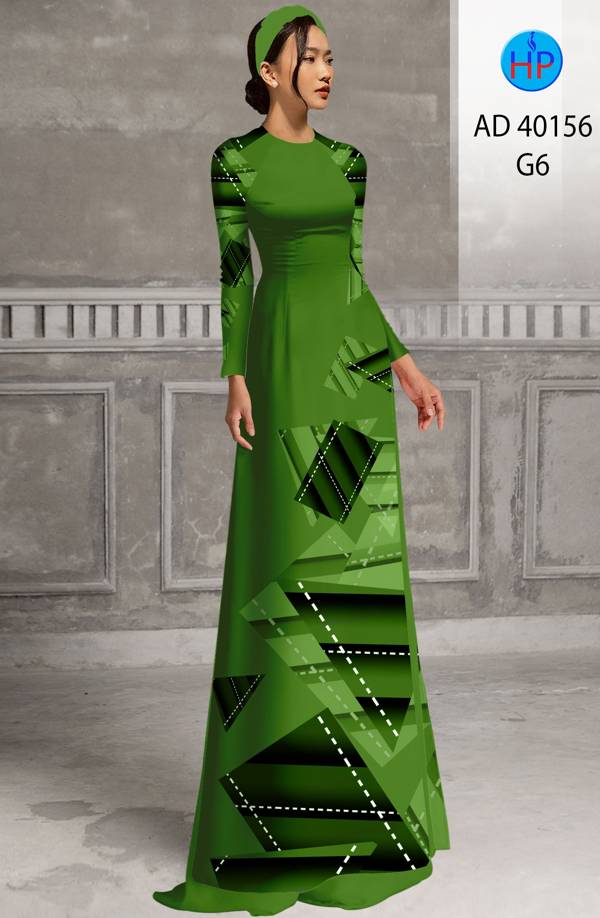 Vải Áo Dài Hoa Văn Kiểu Mới AD 40156 42 Vải Áo Dài Hoa Văn Kiểu Mới AD 40156