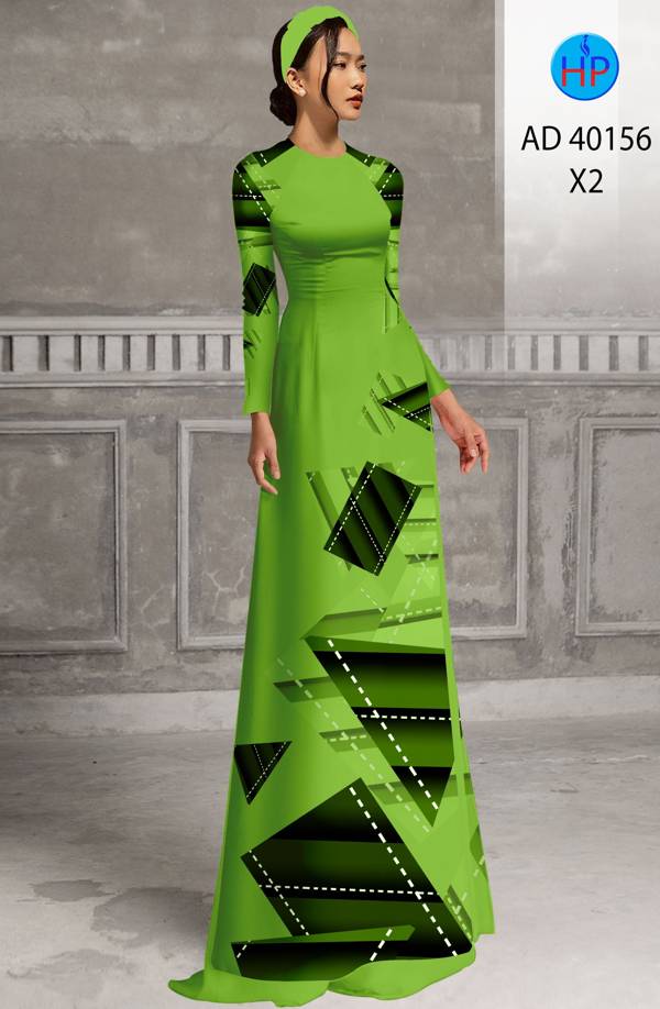 Vải Áo Dài Hoa Văn Kiểu Mới AD 40156 44 Vải Áo Dài Hoa Văn Kiểu Mới AD 40156