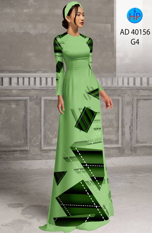 Vải Áo Dài Hoa Văn Kiểu Mới AD 40156 49 Vải Áo Dài Hoa Văn Kiểu Mới AD 40156