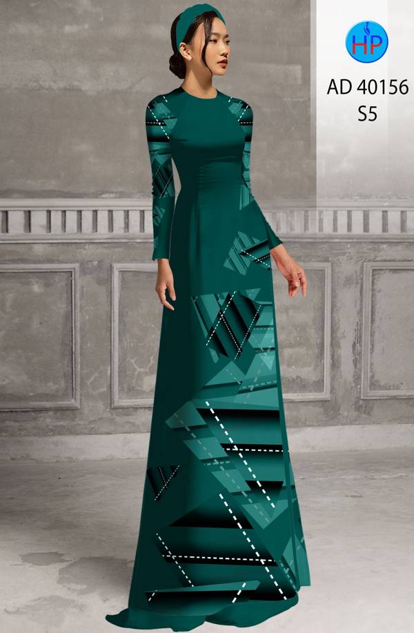 Vải Áo Dài Hoa Văn Kiểu Mới AD 40156 48 Vải Áo Dài Hoa Văn Kiểu Mới AD 40156