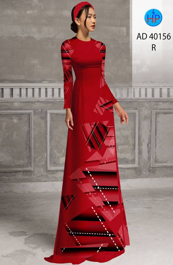 Vải Áo Dài Hoa Văn Kiểu Mới AD 40156 52 Vải Áo Dài Hoa Văn Kiểu Mới AD 40156
