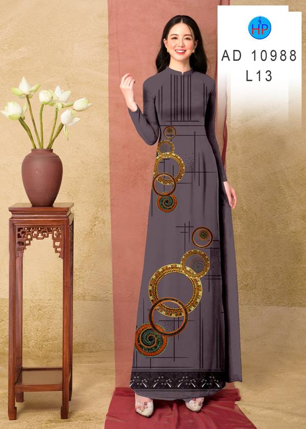 Vải Áo Dài Hoa Văn Vừa Ra AD 10988 38 Vải Áo Dài Hoa Văn Vừa Ra AD 10988