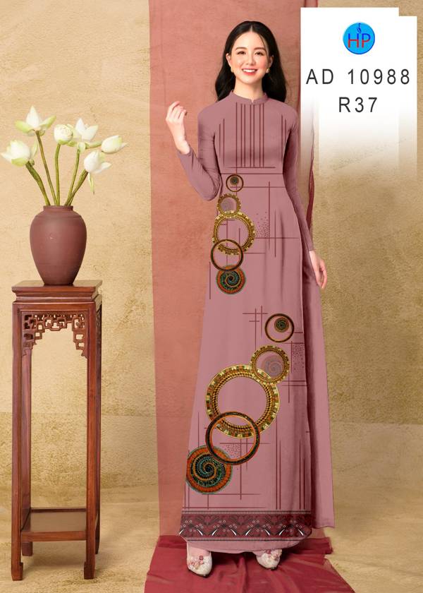 Vải Áo Dài Hoa Văn Vừa Ra AD 10988 39 Vải Áo Dài Hoa Văn Vừa Ra AD 10988