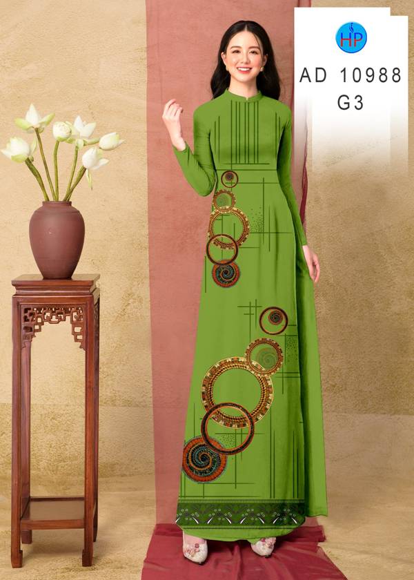 Vải Áo Dài Hoa Văn Vừa Ra AD 10988 45 Vải Áo Dài Hoa Văn Vừa Ra AD 10988