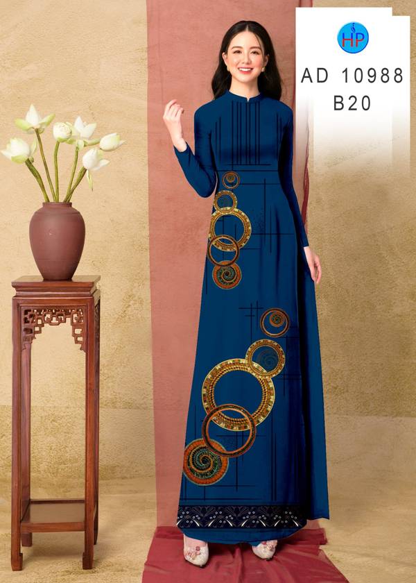 Vải Áo Dài Hoa Văn Vừa Ra AD 10988 47 Vải Áo Dài Hoa Văn Vừa Ra AD 10988