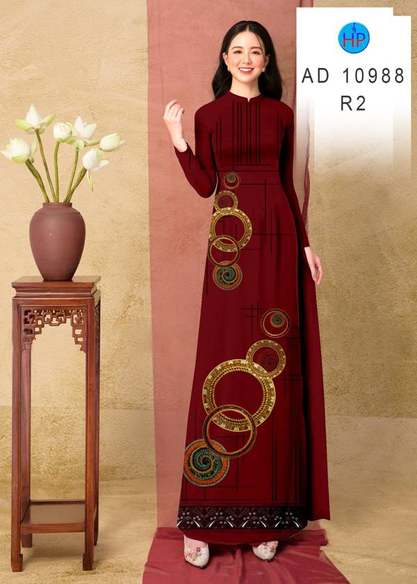Vải Áo Dài Hoa Văn Vừa Ra AD 10988 49 Vải Áo Dài Hoa Văn Vừa Ra AD 10988