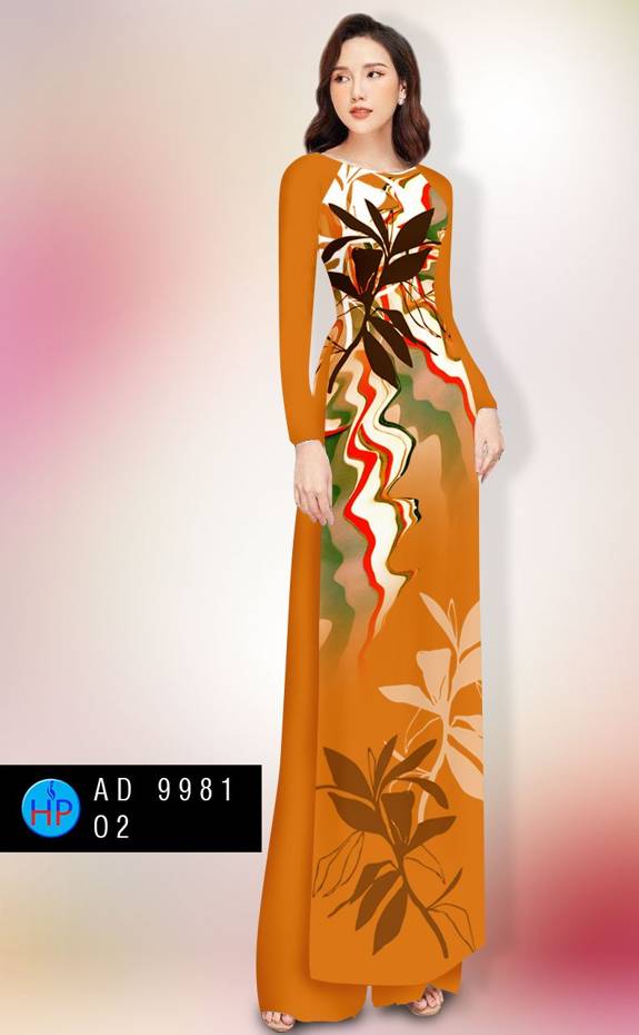 Vải Áo Dài Hoa Văn Vừa Ra AD 9981 48 Vải Áo Dài Hoa Văn Vừa Ra AD 9981