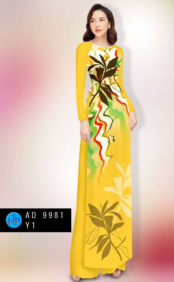 Vải Áo Dài Hoa Văn Vừa Ra AD 9981 50 Vải Áo Dài Hoa Văn Vừa Ra AD 9981