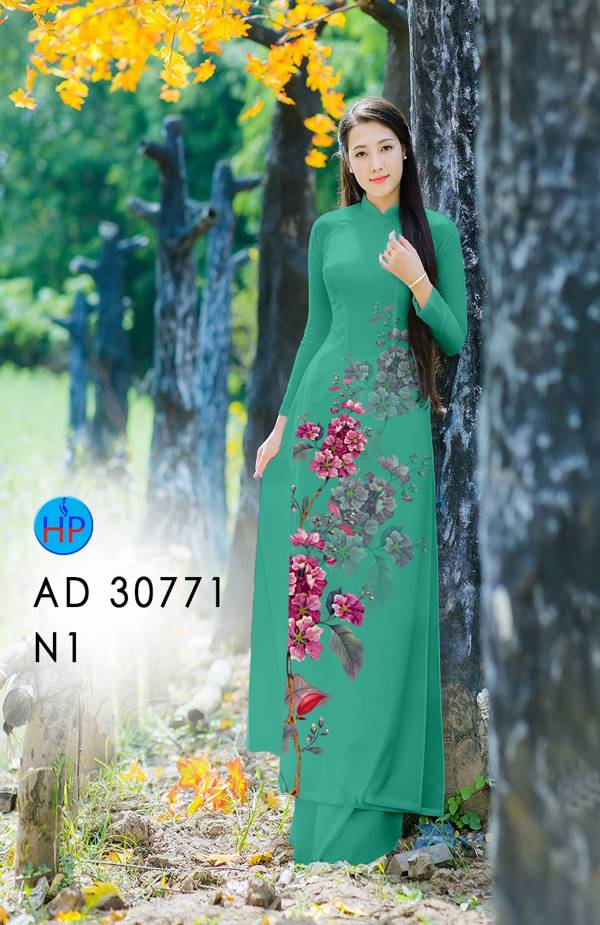 Vải Áo Dài Hoa In 3D Vừa Ra AD 30771 37 Vải Áo Dài Hoa In 3D Vừa Ra  AD 30771