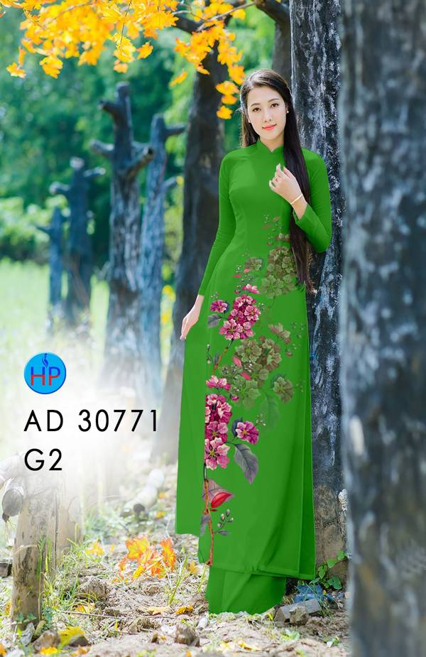 Vải Áo Dài Hoa In 3D Vừa Ra AD 30771 42 Vải Áo Dài Hoa In 3D Vừa Ra  AD 30771