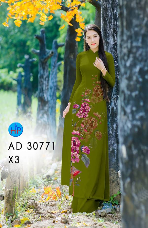 Vải Áo Dài Hoa In 3D Vừa Ra AD 30771 48 Vải Áo Dài Hoa In 3D Vừa Ra  AD 30771