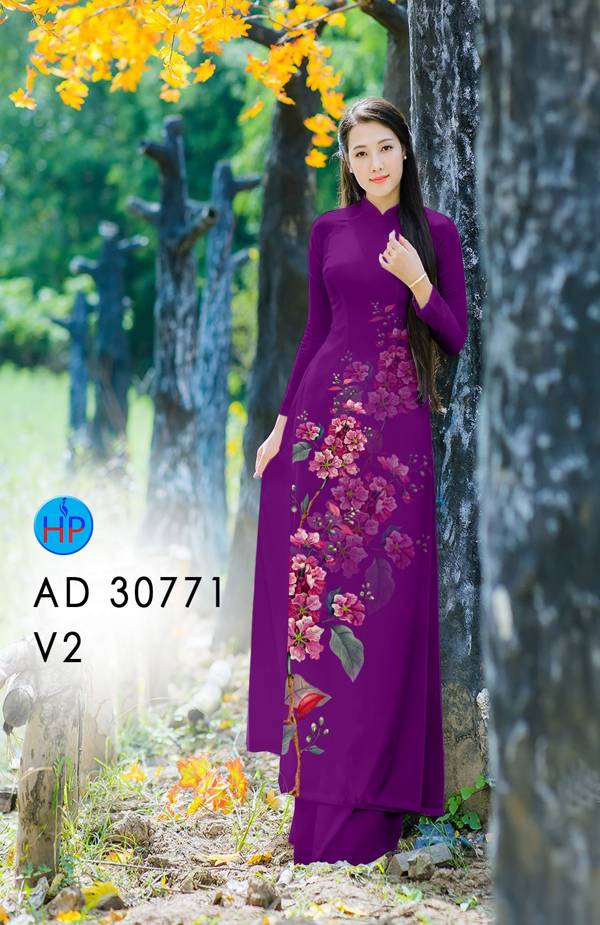Vải Áo Dài Hoa In 3D Vừa Ra AD 30771 52 Vải Áo Dài Hoa In 3D Vừa Ra  AD 30771
