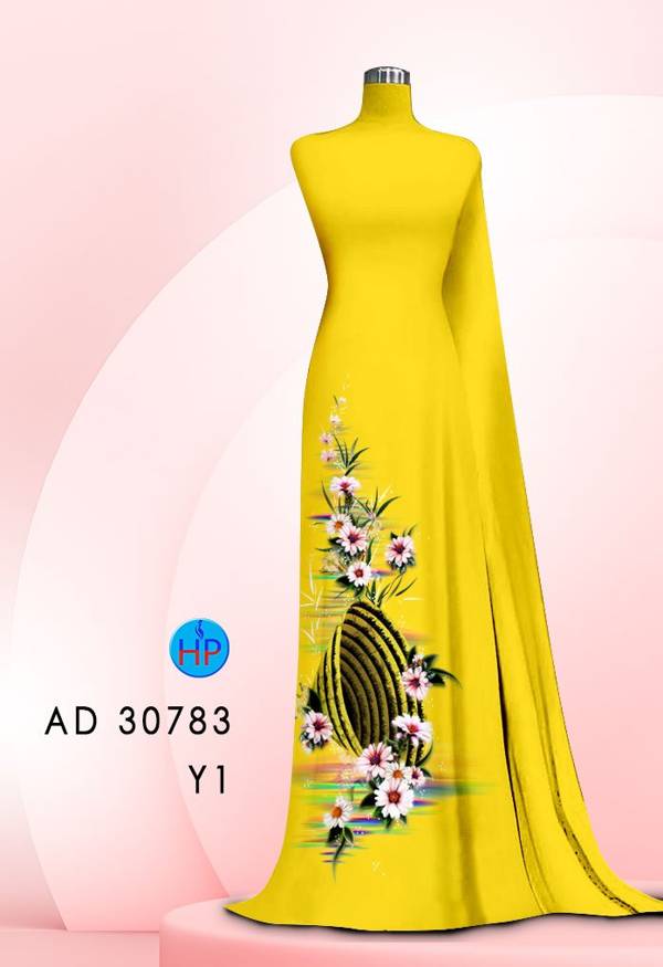 Vải Áo Dài Hoa Cúc Mới Ra AD 30783 39 Vải Áo Dài Hoa Cúc Mới Ra AD 30783