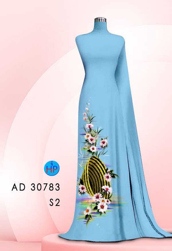 Vải Áo Dài Hoa Cúc Mới Ra AD 30783 46 Vải Áo Dài Hoa Cúc Mới Ra AD 30783