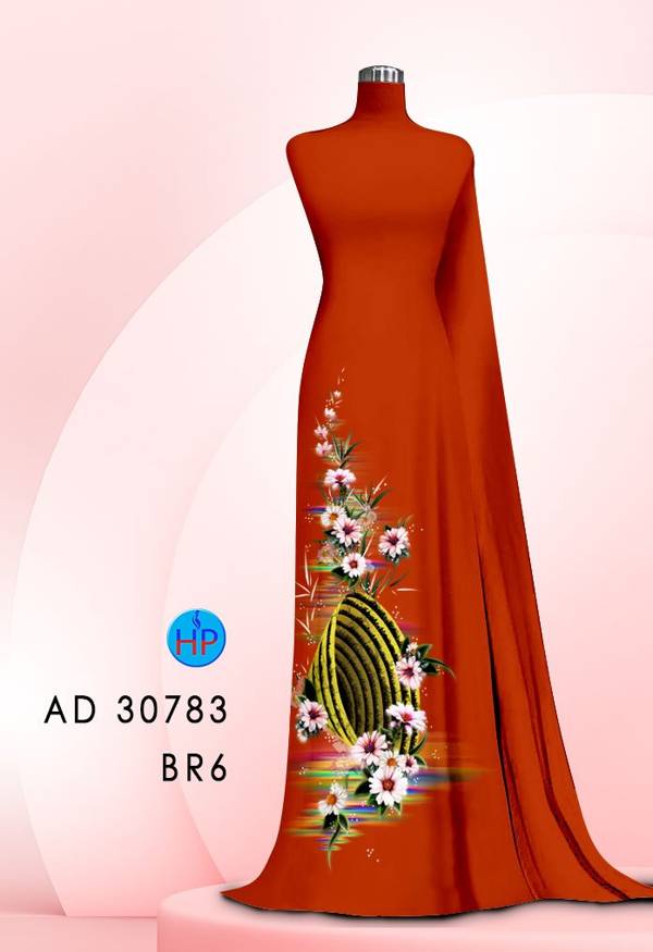 Vải Áo Dài Hoa Cúc Mới Ra AD 30783 48 Vải Áo Dài Hoa Cúc Mới Ra AD 30783