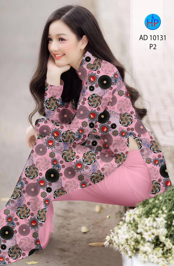 Vải Áo Dài Hoa Văn Kiểu Mới AD 10131 39 Vải Áo Dài Hoa Văn Kiểu Mới AD 10131