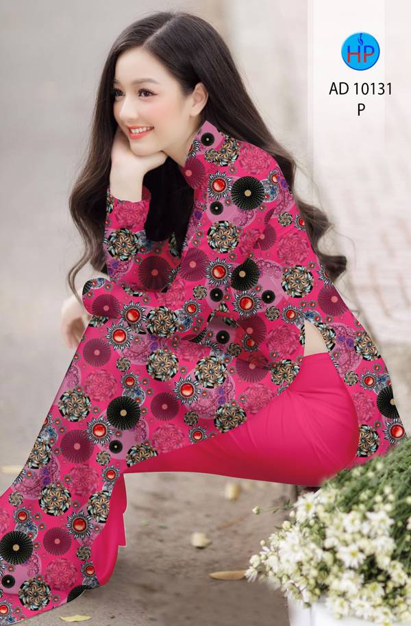 Vải Áo Dài Hoa Văn Kiểu Mới AD 10131 38 Vải Áo Dài Hoa Văn Kiểu Mới AD 10131