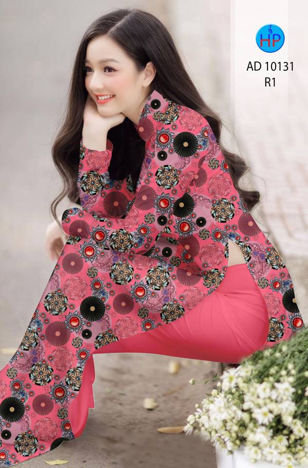 Vải Áo Dài Hoa Văn Kiểu Mới AD 10131 41 Vải Áo Dài Hoa Văn Kiểu Mới AD 10131