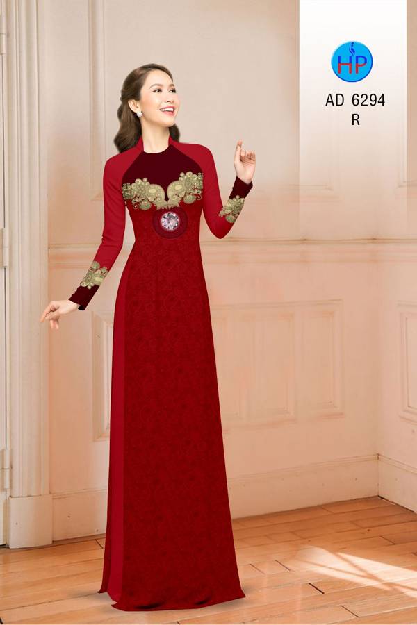 Vải Áo Dài Hoa Văn Mới Ra AD 6294 38 Vải Áo Dài Hoa Văn Mới Ra AD 6294
