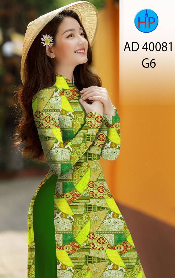 Vải Áo Dài Hoa Văn Kiểu Mới AD 40081 44 Vải Áo Dài Hoa Văn Kiểu Mới AD 40081