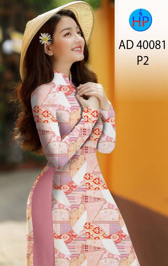 Vải Áo Dài Hoa Văn Kiểu Mới AD 40081 47 Vải Áo Dài Hoa Văn Kiểu Mới AD 40081