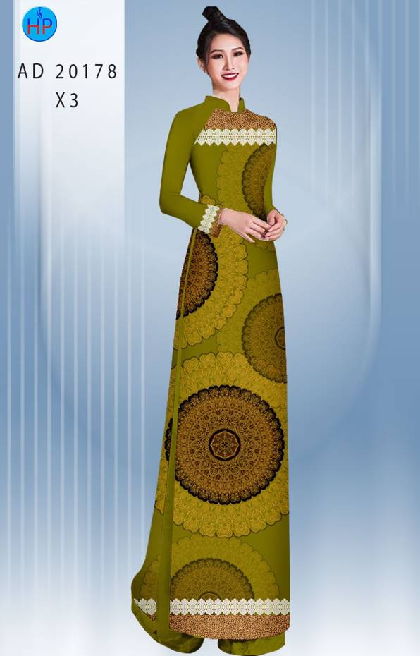 Vải Áo Dài Hoa Văn Vừa Ra AD 20178 38 Vải Áo Dài Hoa Văn Vừa Ra AD 20178