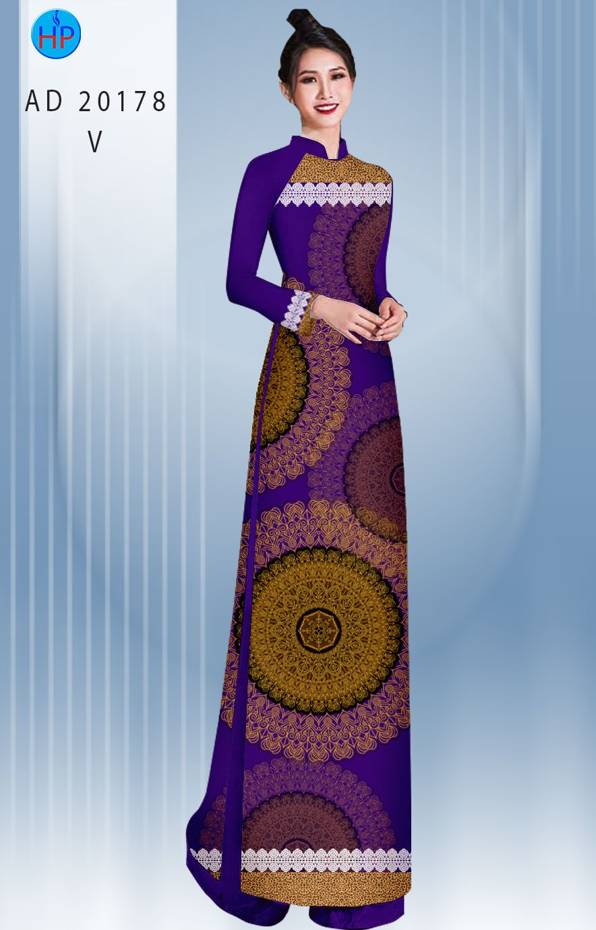 Vải Áo Dài Hoa Văn Vừa Ra AD 20178 41 Vải Áo Dài Hoa Văn Vừa Ra AD 20178