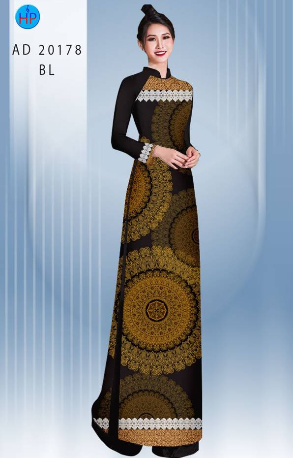 Vải Áo Dài Hoa Văn Vừa Ra AD 20178 46 Vải Áo Dài Hoa Văn Vừa Ra AD 20178